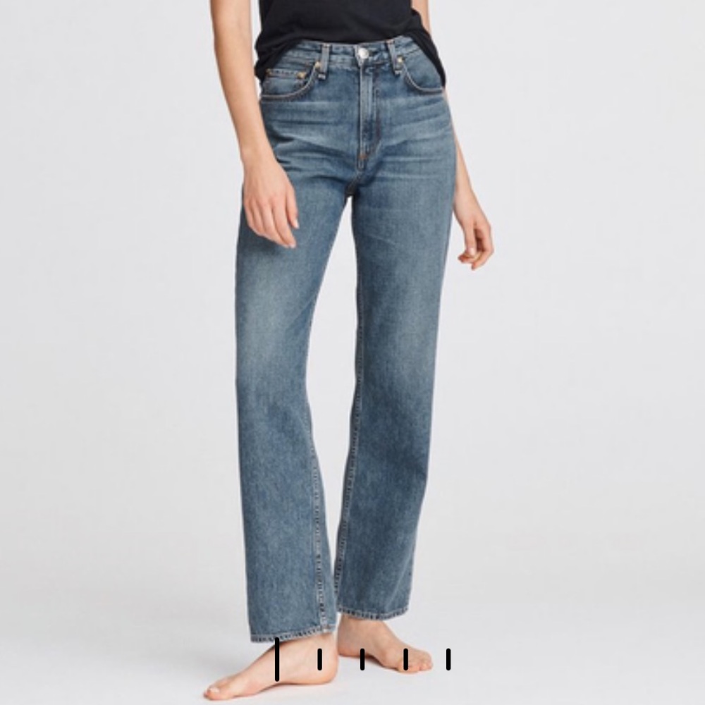 Rag & Bone Ruth Super High-Rise Straight Jeans